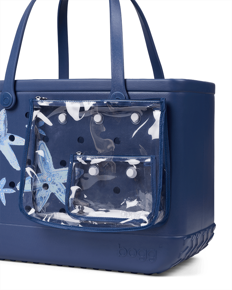 Original Bogg Bag - Dark Blue Multi Starfish View 
