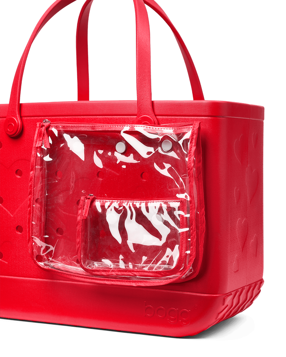 Original Bogg® Bag - Conversation Hearts BRIGHT RED