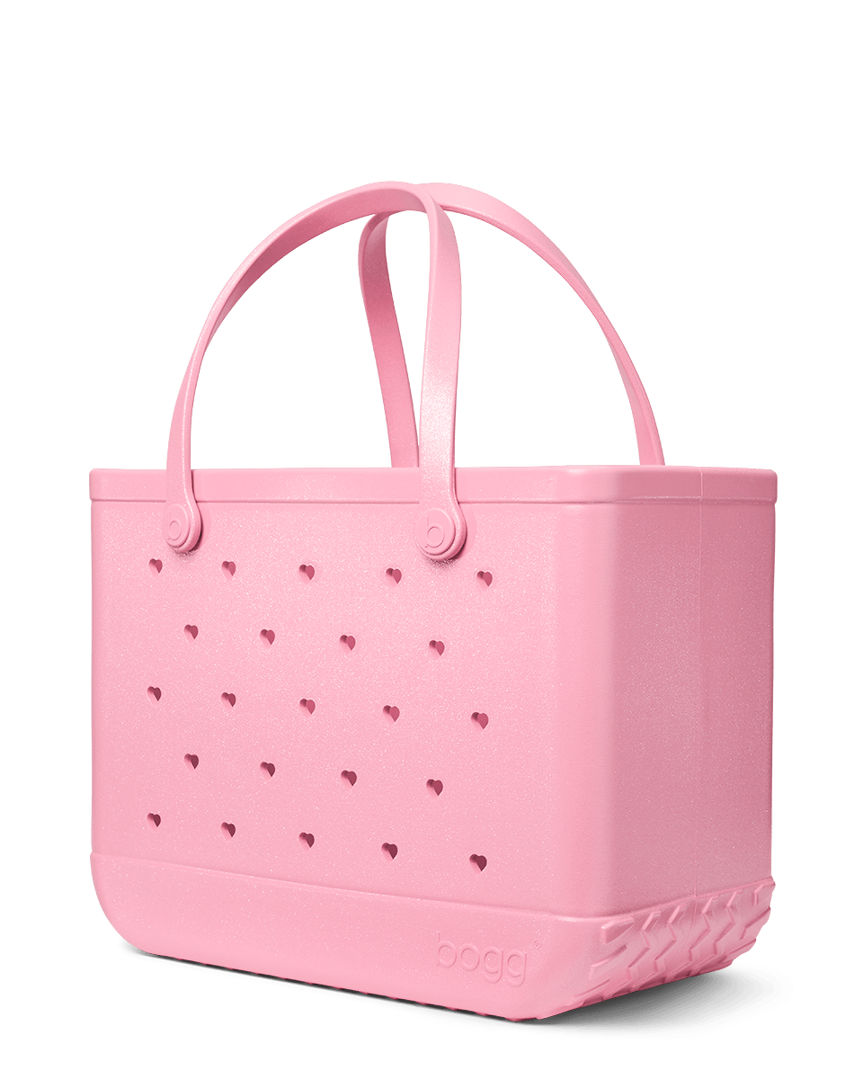 Original Bogg® Bag - Heart Shimmer BUBBLEGUM