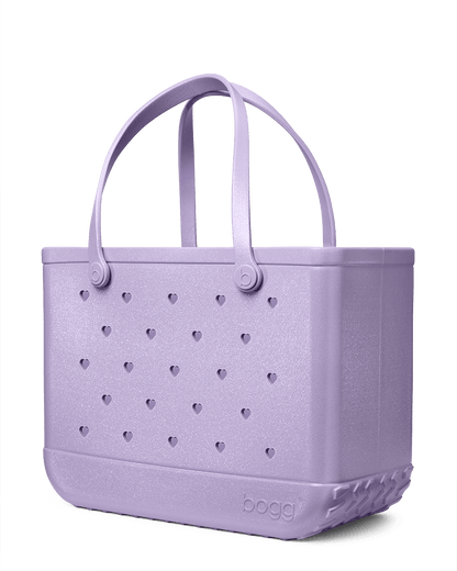 Original Bogg® Bag - Heart Shimmer LILAC