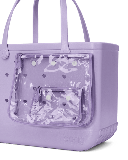 Original Bogg® Bag - Heart Shimmer LILAC