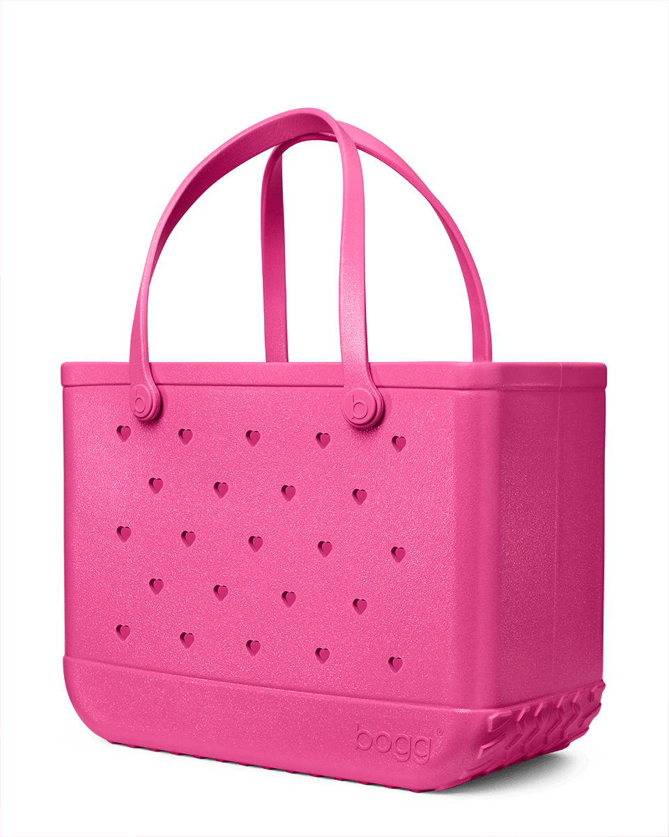 Original Bogg® Bag - Heart Shimmer haute PINK