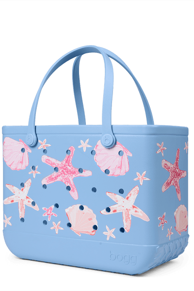 Original Bogg Bag - Carolina Blue Shells and Starfish View 2

