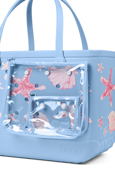 Original Bogg Bag - Carolina Blue Shells and Starfish View 5
