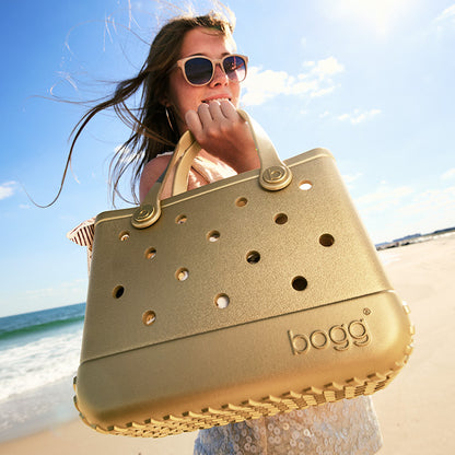 Bitty Bogg Bag - Metallic Goldie