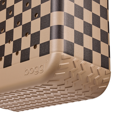 Original Bogg Bag - Checkered Camel/ Hot Cocoa