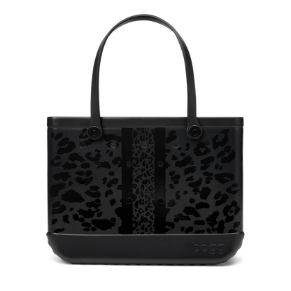 Original Bogg Bag - Black Onyx Leopard Lux