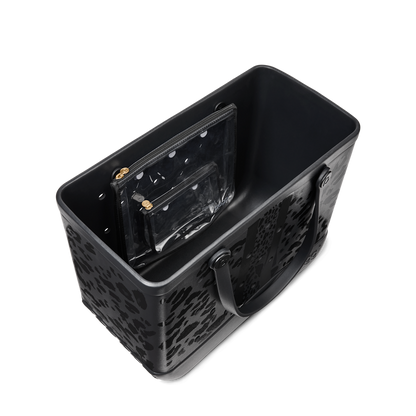 Original Bogg Bag - Black Onyx Leopard Lux