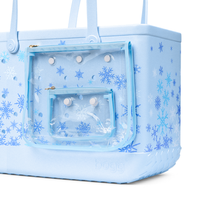 Original Bogg Bag - Snow Much Fun Blue Skies and Bogg Bag