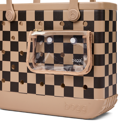 Baby Bogg Bag - Checkered Camel/ Hot Cocoa