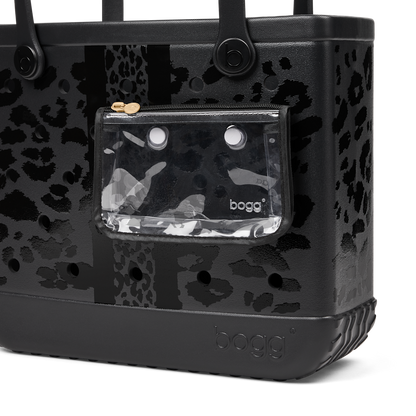 Baby Bogg Bag - Black Onyx Leopard Lux