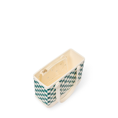 Bitty Bogg Bag - Checkered Coconut/ In The Forest