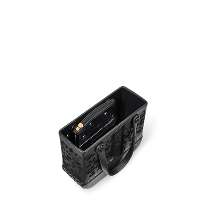 Bitty Bogg Bag - Black Onyx Leopard Lux