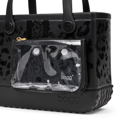 Bitty Bogg Bag - Black Onyx Leopard Lux