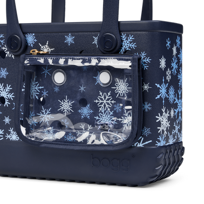 Bitty Bogg Bag - Snow Much Fun Navy Me Crazy