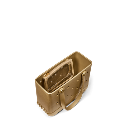 Bitty Bogg Bag - Metallic Goldie