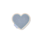 Washed Denim Heart
