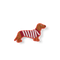 Striped Dachshund