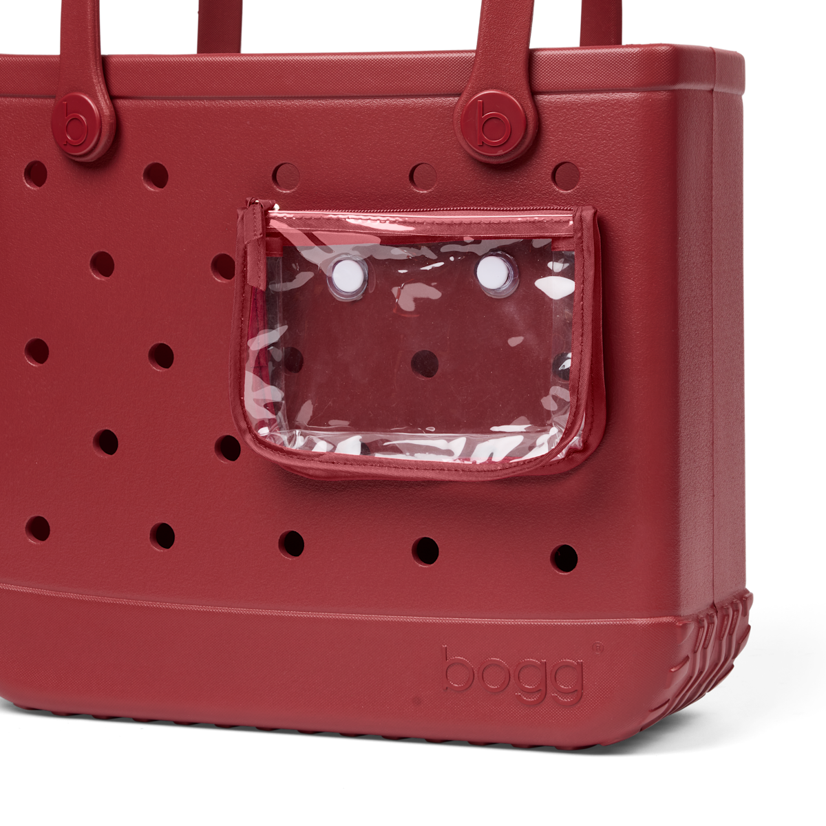 Baby Bogg Bag - Burgundy Baller View 

