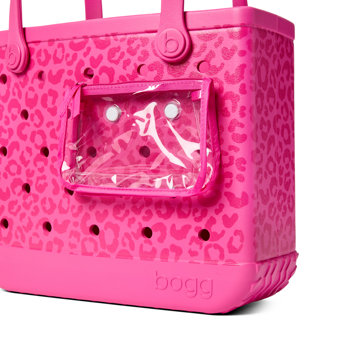 Baby Bogg Bag - Purrr-fectly Pink Leopard View 
