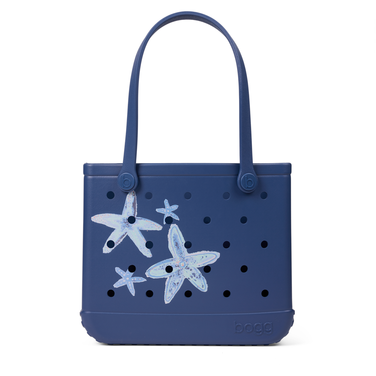 Baby Bogg Bag - Dark Blue Multi Starfish View 

