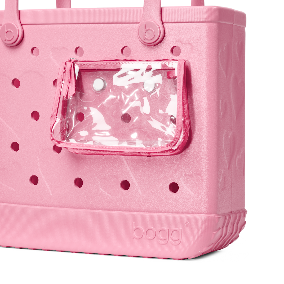 Baby Bogg Bag - Conversation Hearts Bubblegum View 
