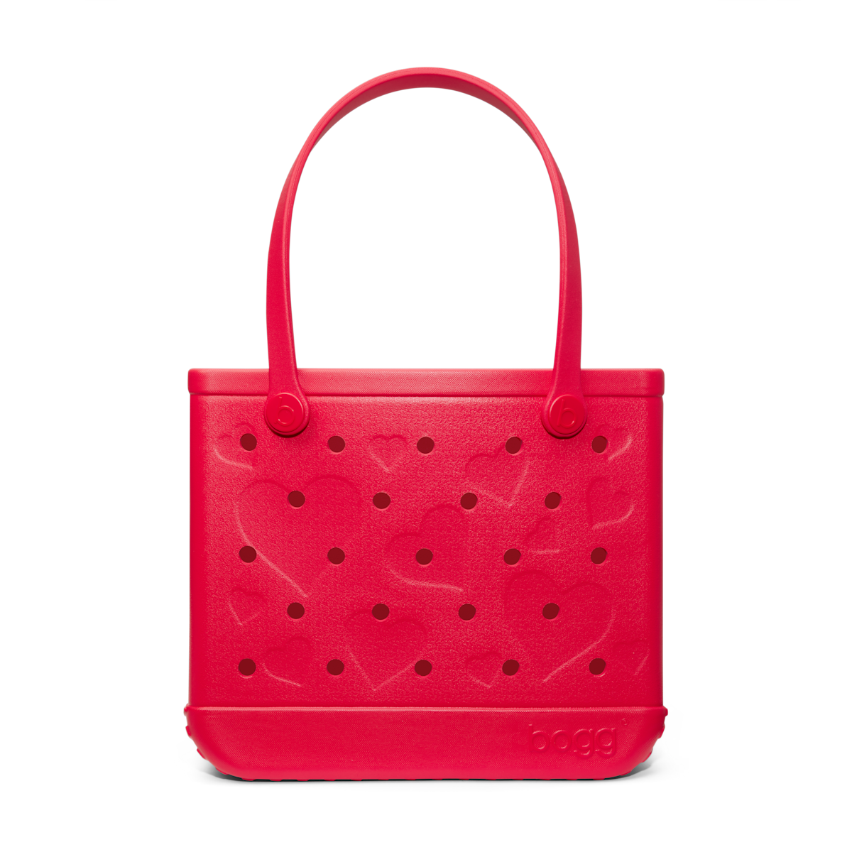 Baby Bogg Bag - Conversation Hearts Bright Red View 
