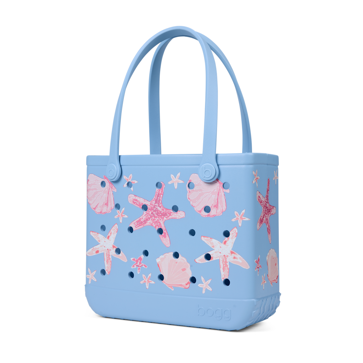 Baby Bogg Bag - Carolina Blue Shells and Starfish View 
