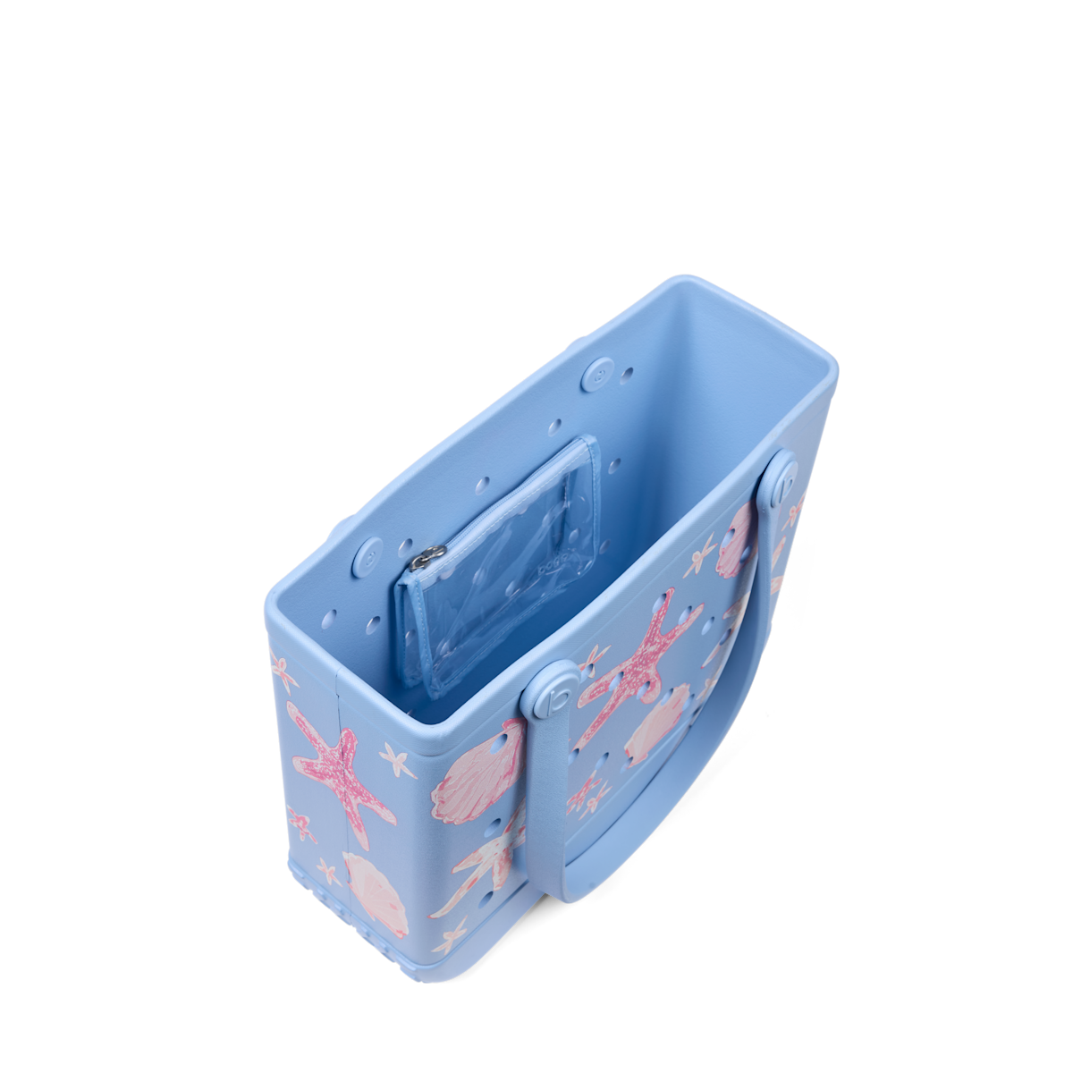 Baby Bogg Bag - Carolina Blue Shells and Starfish View 
