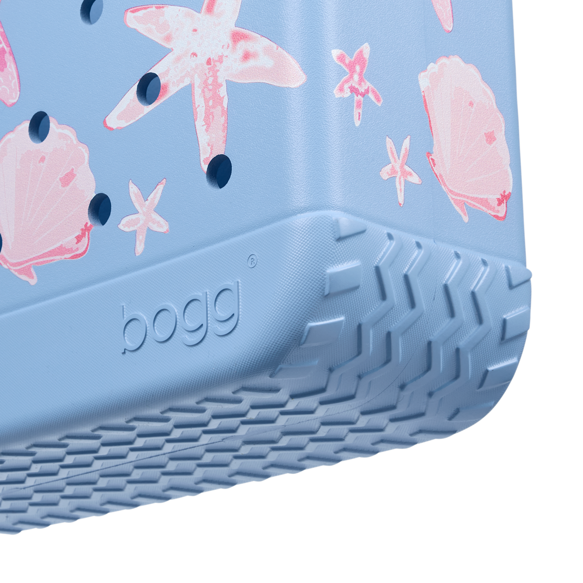 Baby Bogg Bag - Carolina Blue Shells and Starfish View 
