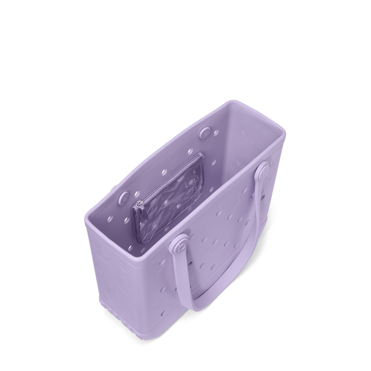 Baby Bogg Bag - I Peep You Lilac View 
