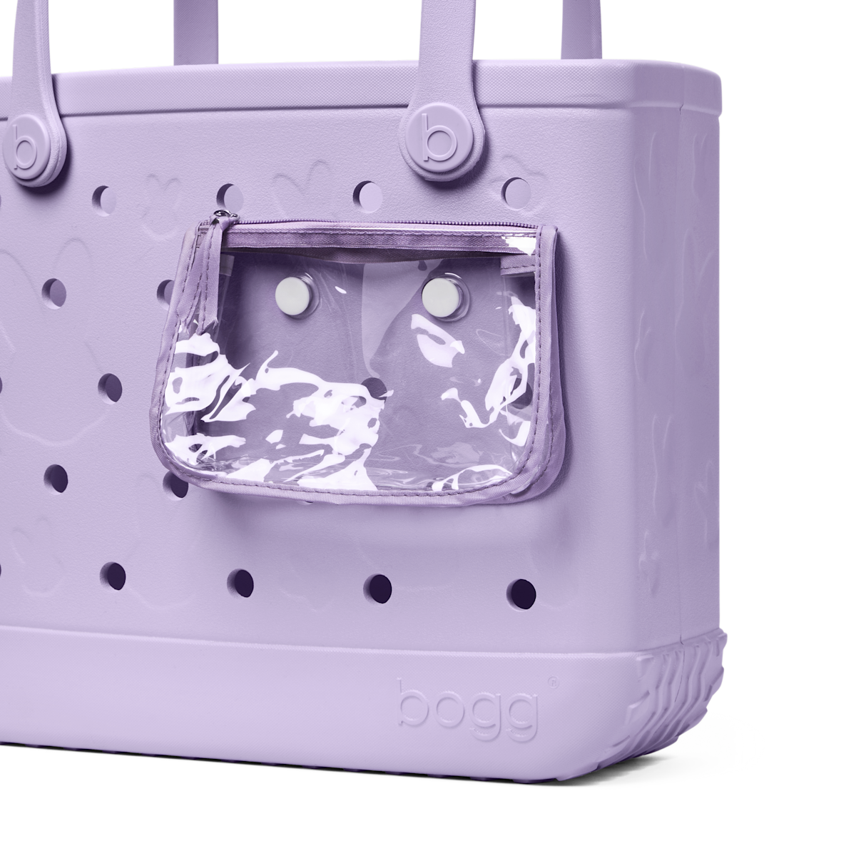 Baby Bogg Bag - I Peep You Lilac View 
