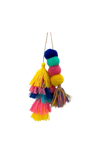 Bogg Bag Bauble - Solid Double Tassel View 1
