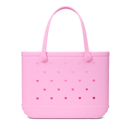 Original Bogg Bag - Cut Out Heart Pink Taffy