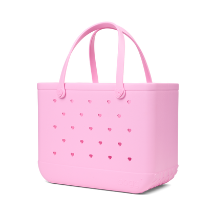 Original Bogg Bag - Cut Out Heart Pink Taffy