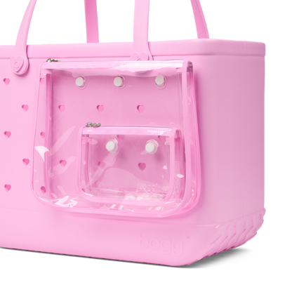 Original Bogg Bag - Cut Out Heart Pink Taffy
