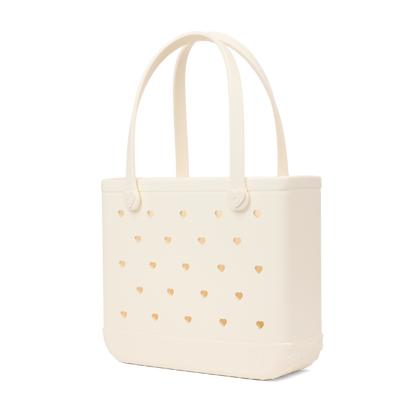 Baby Bogg Bag - Cut Out Heart Coconut