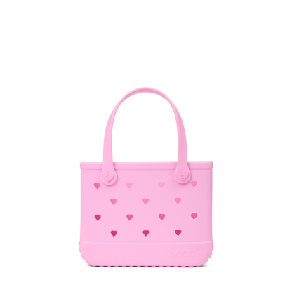 Bitty Bogg Bag - Cut Out Heart Pink Taffy