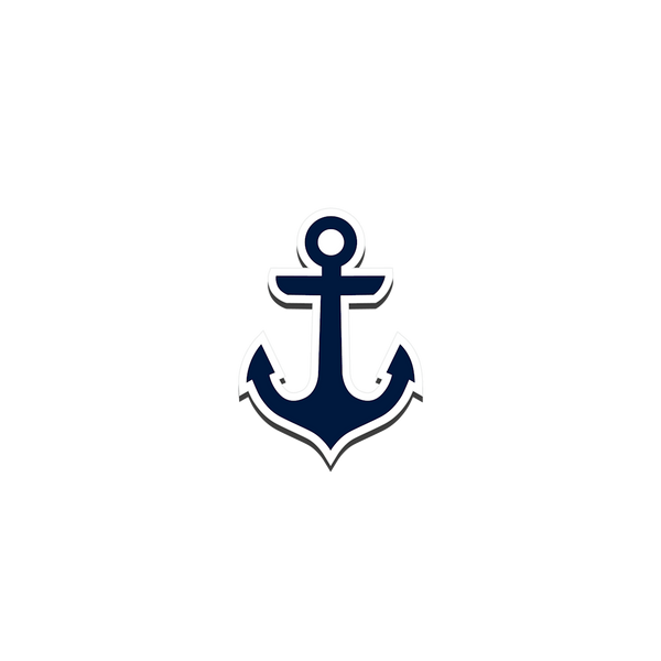 Bogg Bit - Navy Anchor