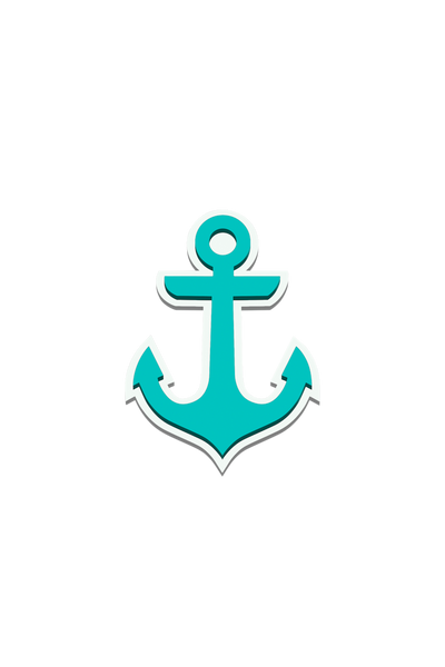 Bogg Bit - Turquoise Anchor View 1
