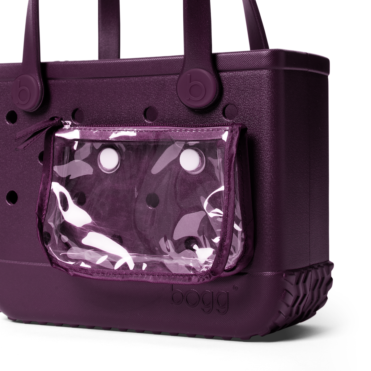 Bitty Bogg Bag - Boysenberry Bogg View 
