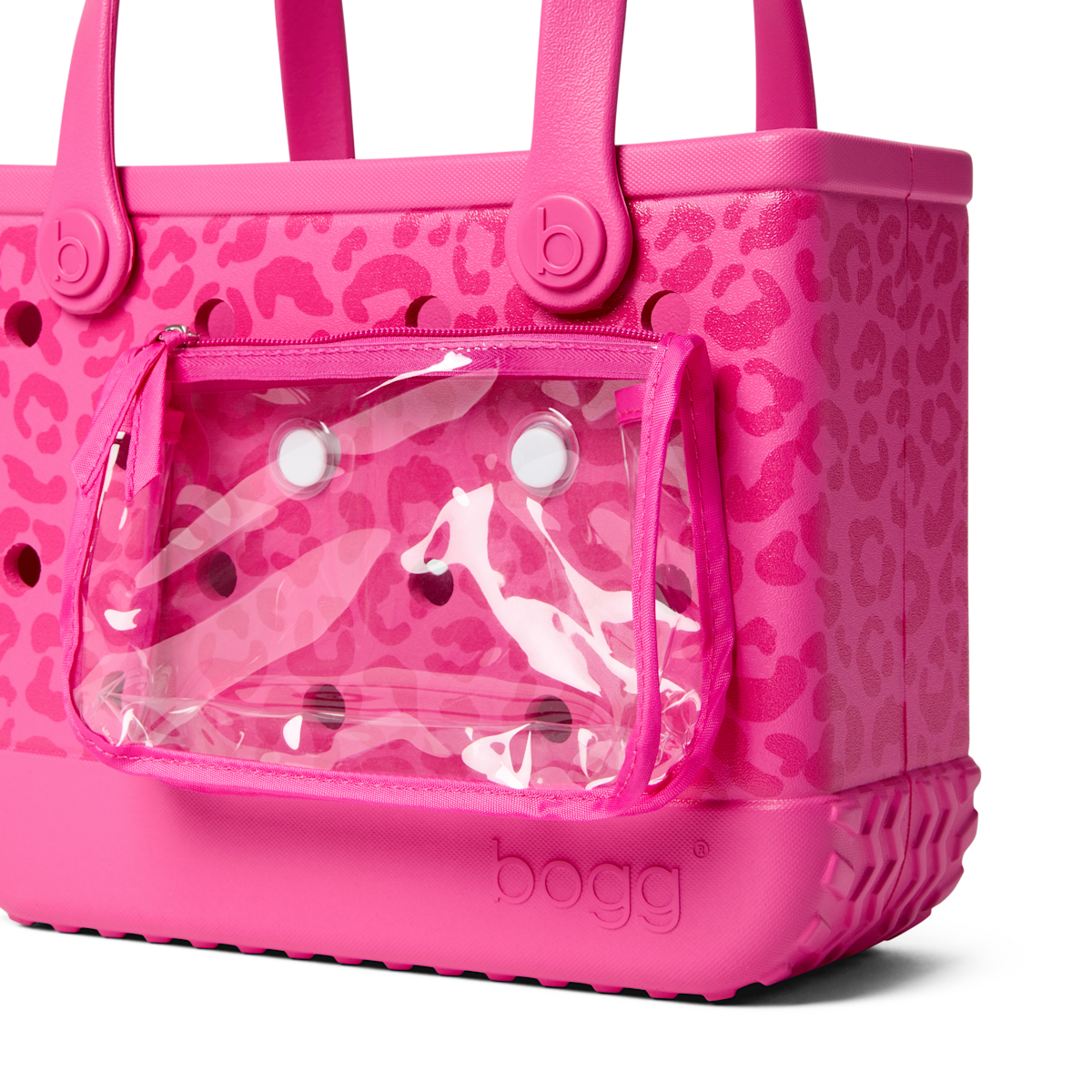 Bitty Bogg Bag - Purrr-fectly Pink Leopard View 
