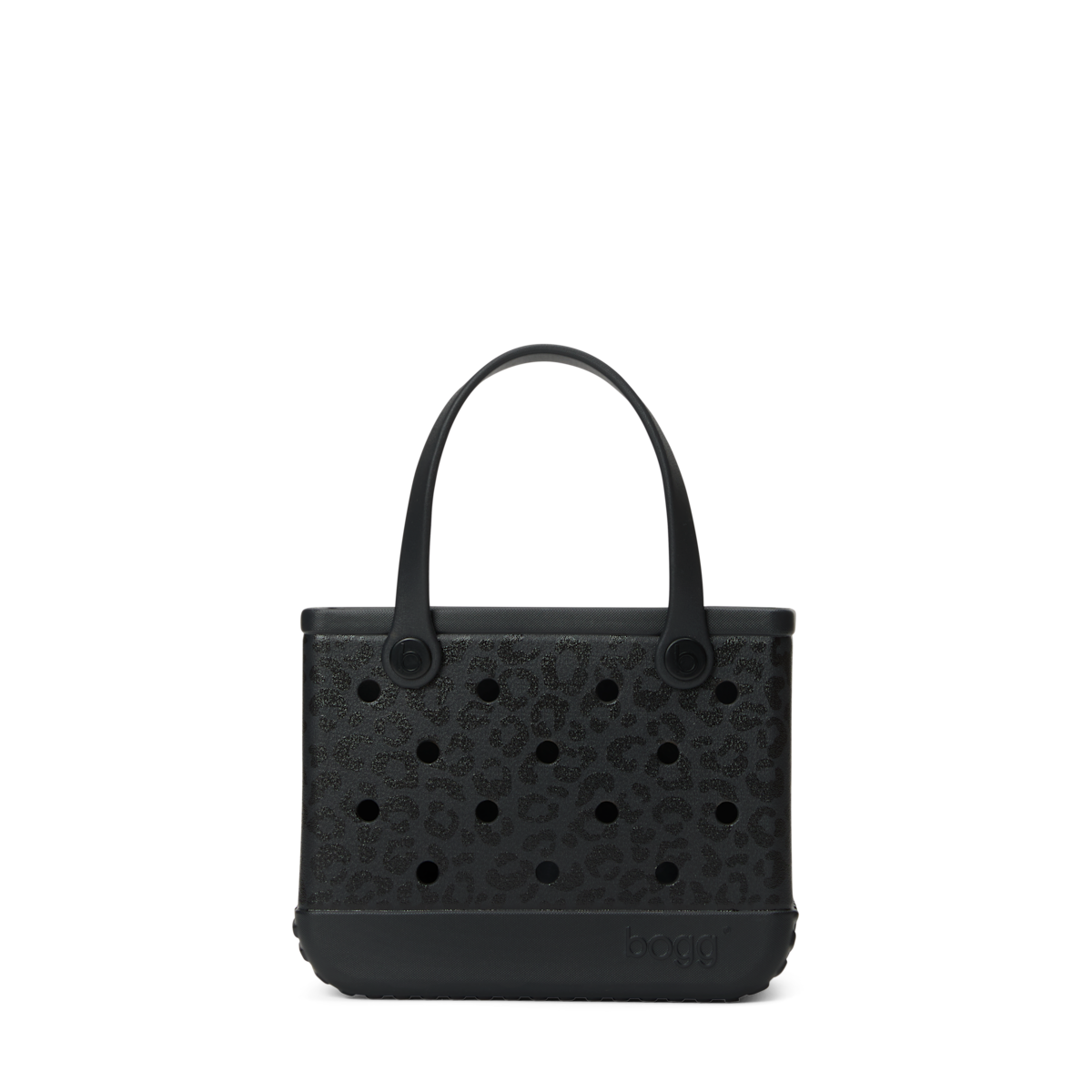 Bitty Bogg Bag - Onyx Leopard View 
