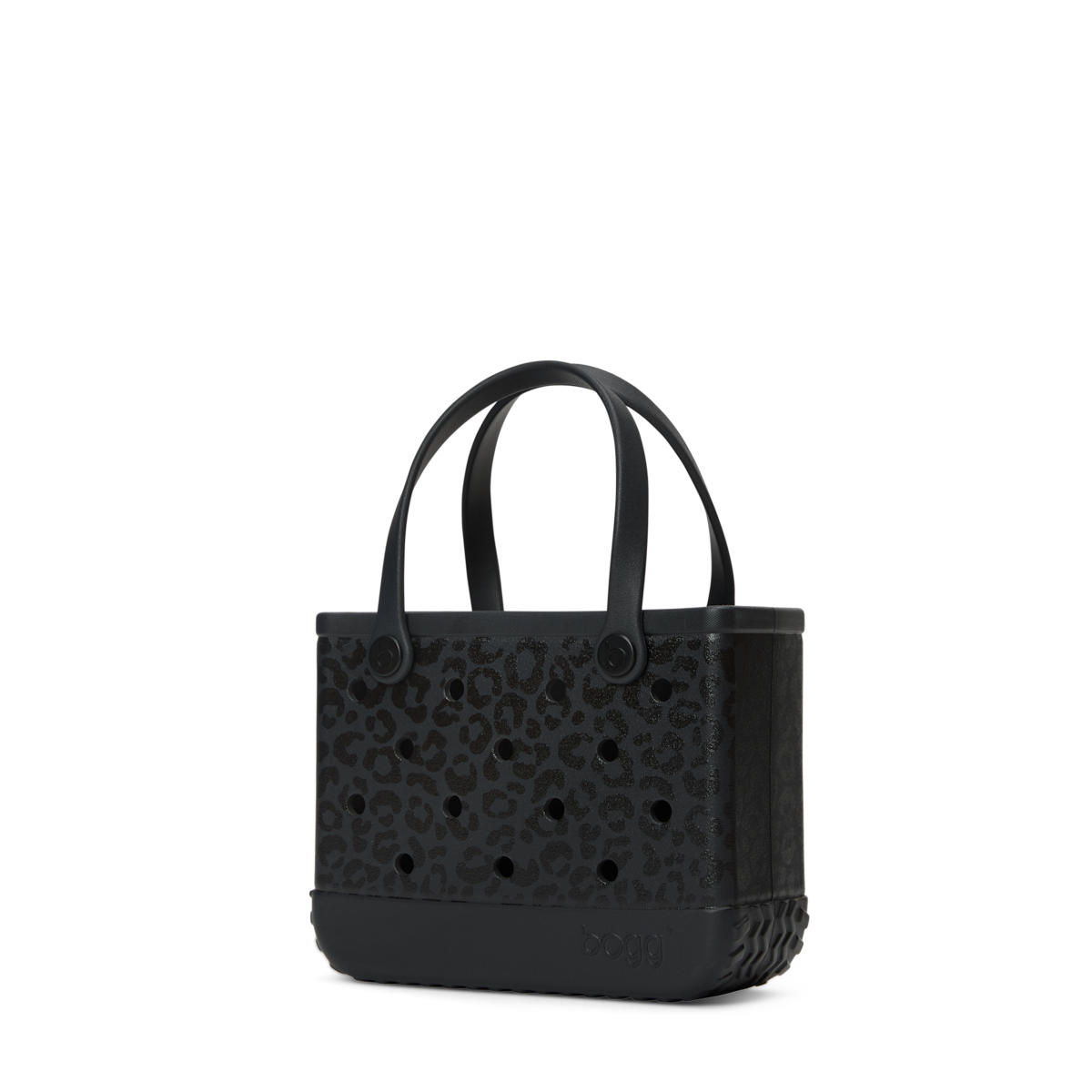 Bitty Bogg Bag - Onyx Leopard View 
