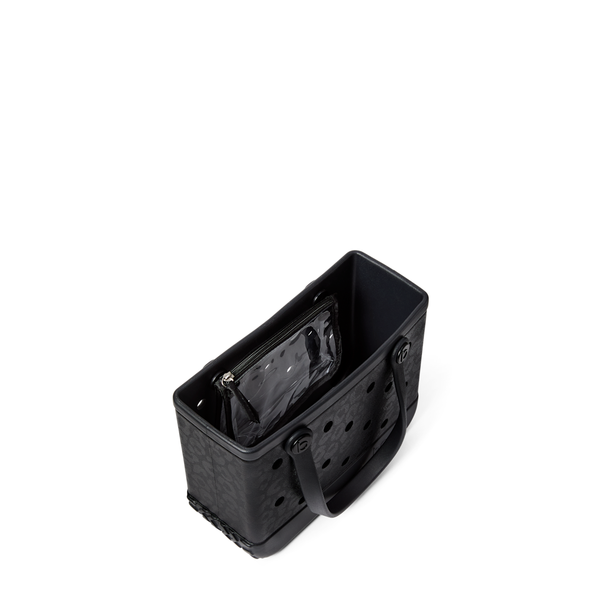 Bitty Bogg Bag - Onyx Leopard View 
