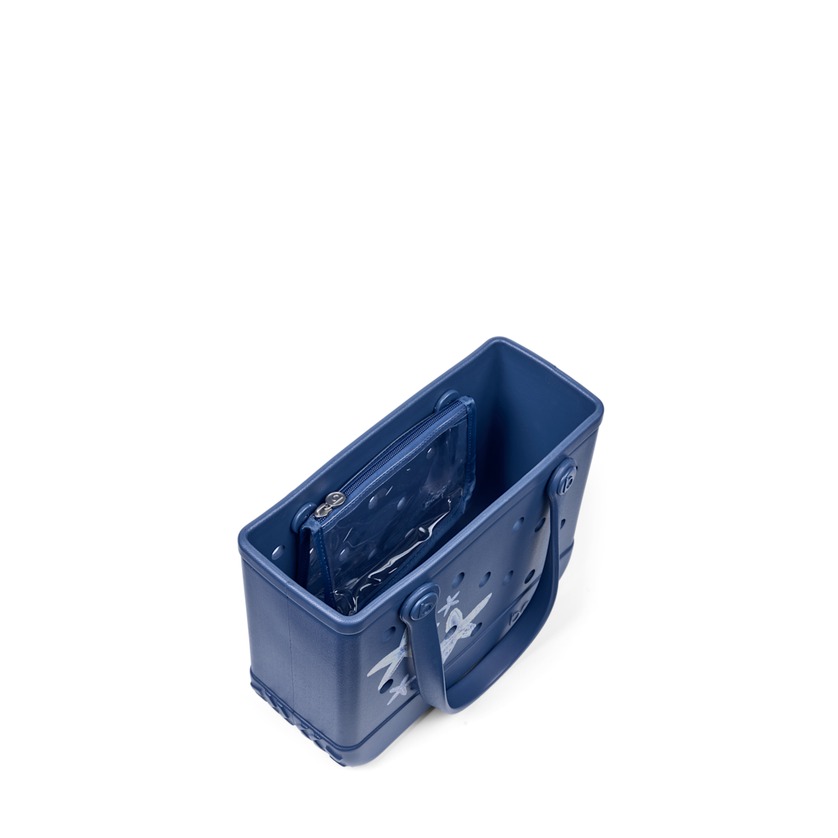 Bitty Bogg Bag - Dark Blue Multi Starfish View 
