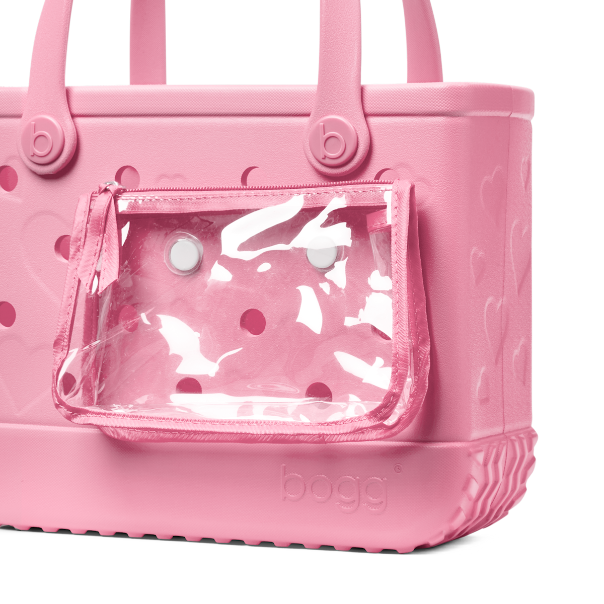 Bitty Bogg Bag - Conversation Hearts Bubblegum View 
