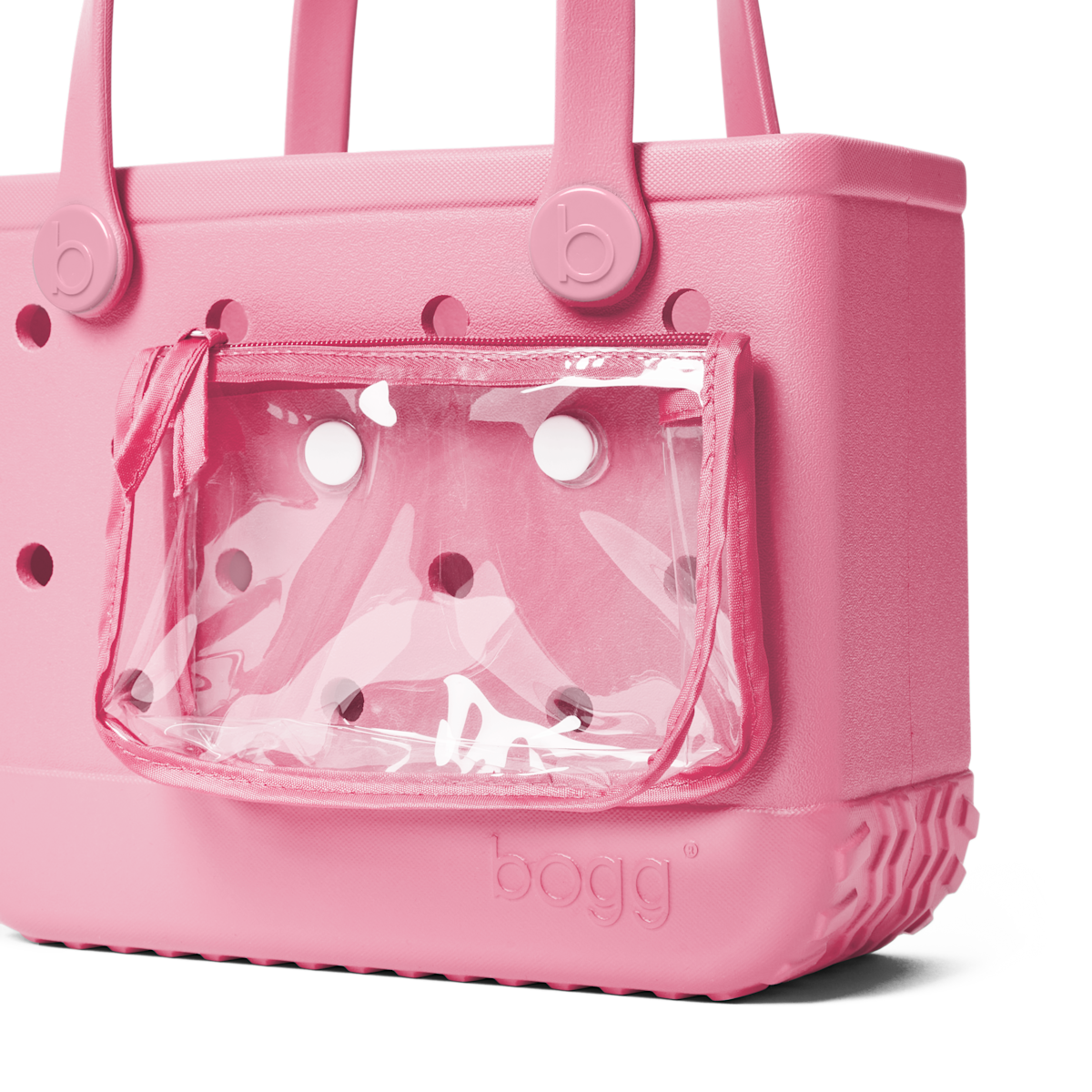 Bitty Bogg Bag - Blowing Pink Bubbles View 
