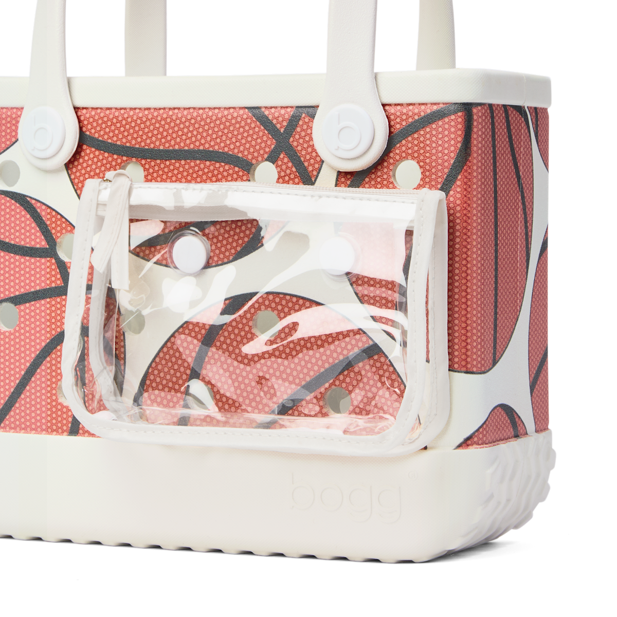 Bitty Bogg Bag - Hoop Dreams View 
