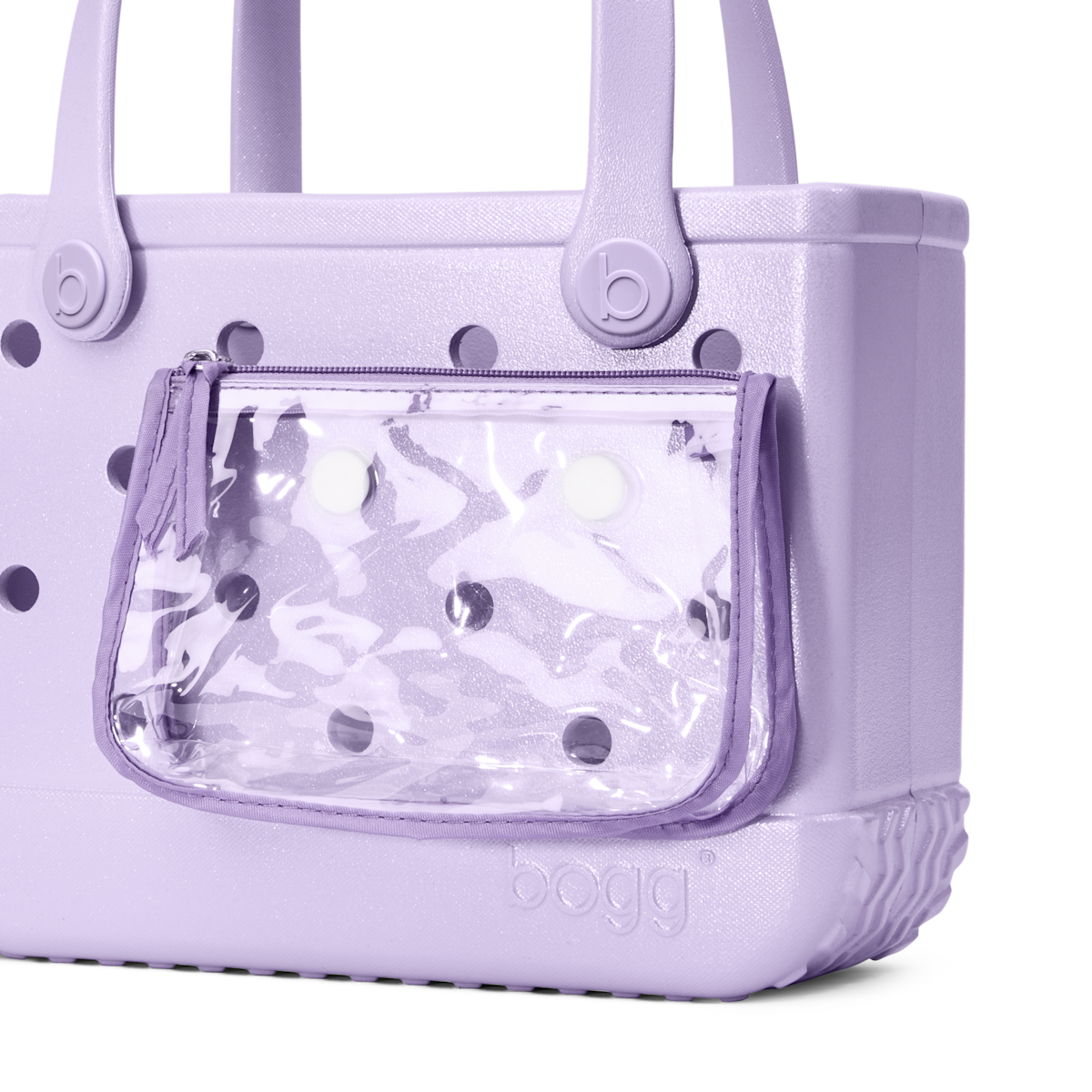 Bitty Bogg Bag - Lilac Shimmer View 
